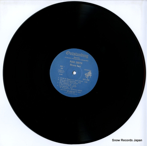 SMITH, PAUL heavy jazz OUTSTANDING009