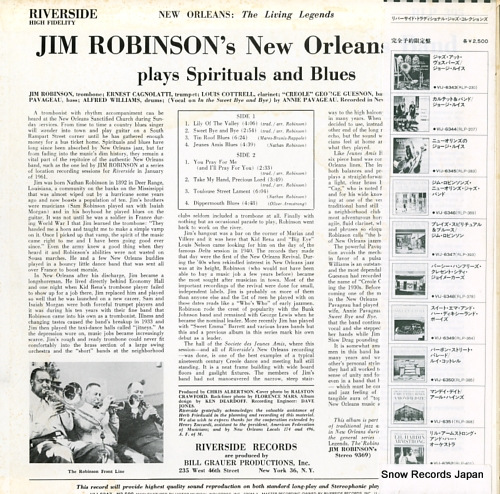 ROBINSON, JIM plays spirituals and blues VIJ-6347