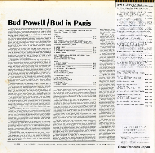 POWELL, BUD bud in paris YS-7096-DU