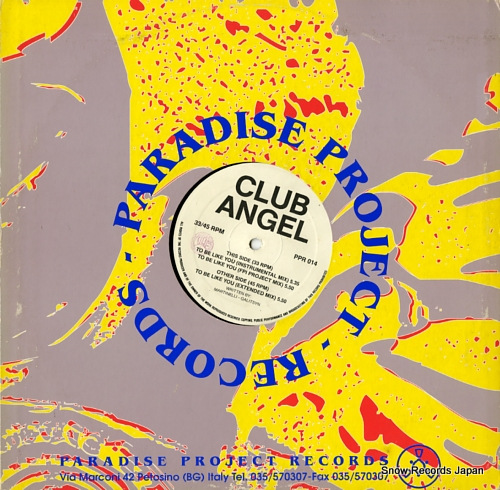 CLUB ANGEL to be like you PPR014