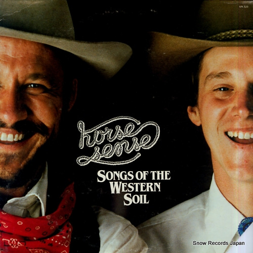 HORSE SENSE songs of the western soil KM329