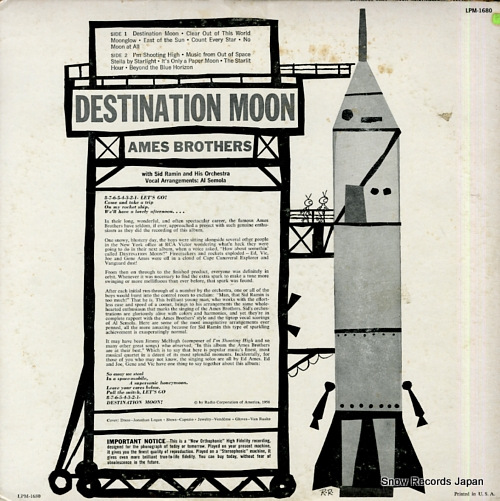 AMES BROTHERS, THE destination moon LPM-1680