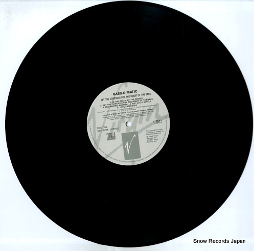BASSOMATIC set the controls for the heart of the bass V2641