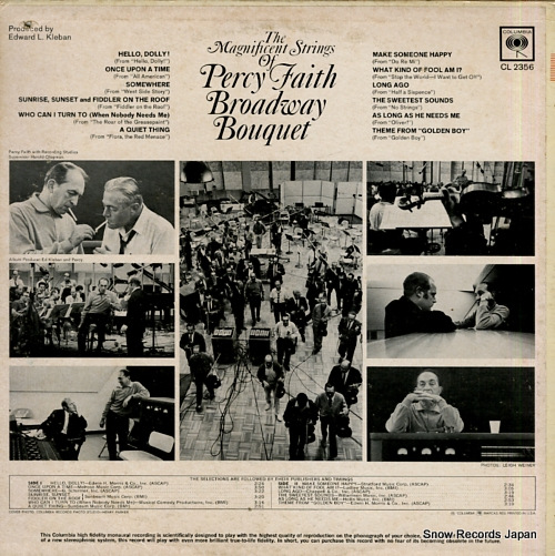 FAITH, PERCY broadway bouquet CL2356