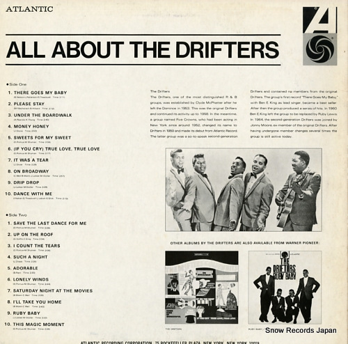 DRIFTERS, THE all about the drifters SP-13004A