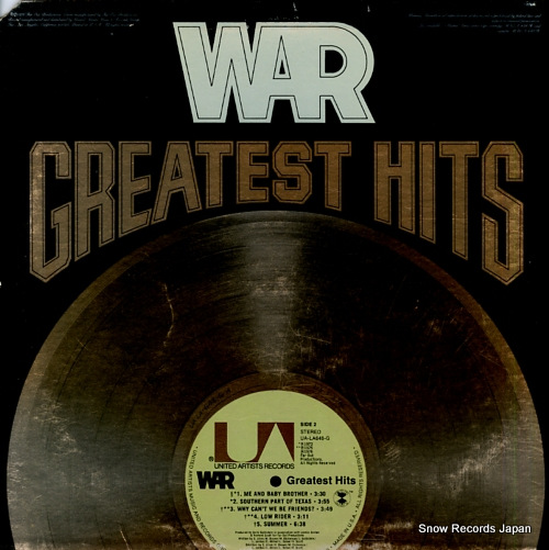 WAR greatest hits UA-LA-648-G