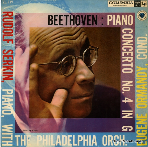 SERKIN, RUDOLF beethoven; piano concerto no.4 ZL-119