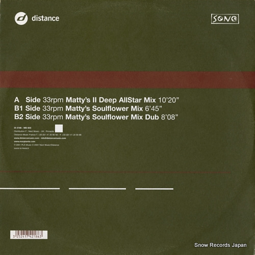 KANTE, MORY dimini (matthias 'matty' heilbronn remixes) DI2186 - back cover