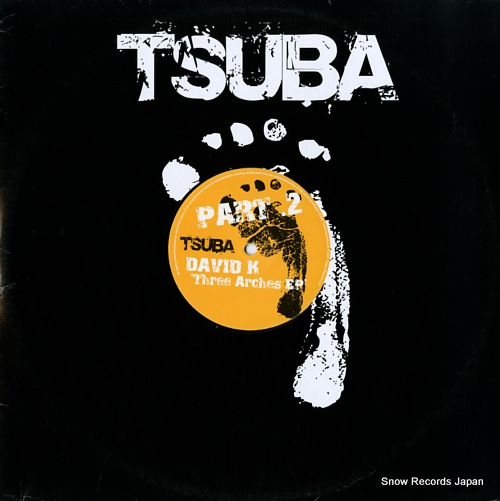 K, DAVID three arches ep part 2 TSUBA014 - front cover