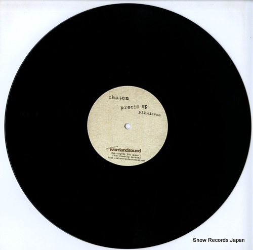 CHATON precis ep PLAK11 - disc
