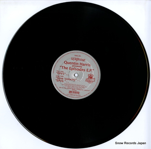HARRIS, QUENTIN the episodes e.p. KNG291 - disc