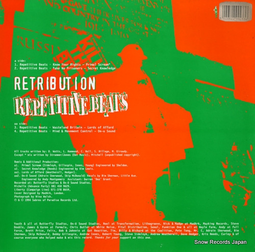 RETRIBUTION repetitive beats remix ep SR023R