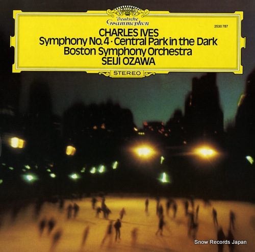 小沢征爾 charles ives; symphony no.4/central park in the dark 2530787