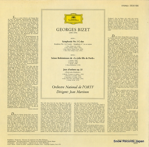 MARTINON, JEAN bizet; symphonie nr.1/jeux d'enfants 2530186