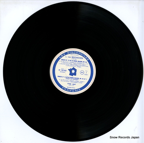NAT, YVES beethoven; les sonates de beethoven no.12/no.13/no.15 DF730.008