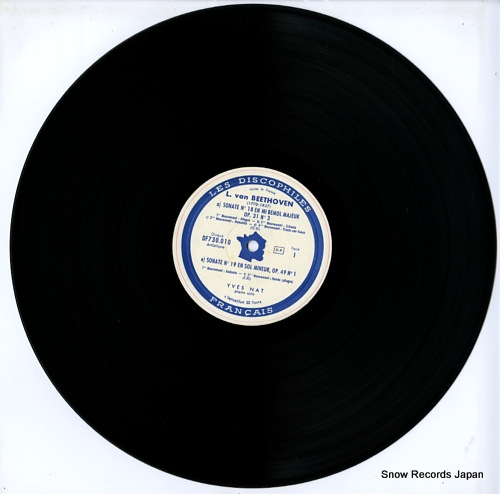 NAT, YVES beethoven; les sonates de beethoven no.18/no.19/no.20/no.21 DF730.010