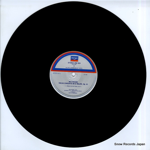 ʡ֥饦 beethoven; violin concerto op.61 ZRG929