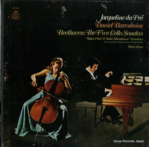 BARENBOIM, DANIEL / JACQUELINE DU PRE beethoven the five cello sonatas SCB-3823