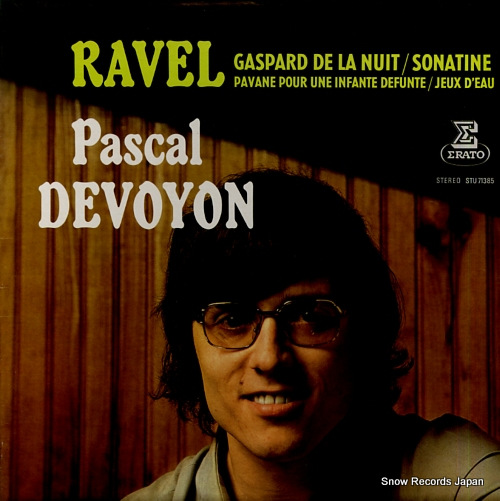 DEVOYON, PASCAL ravel; gaspard de la nuit / sonatine STU71385