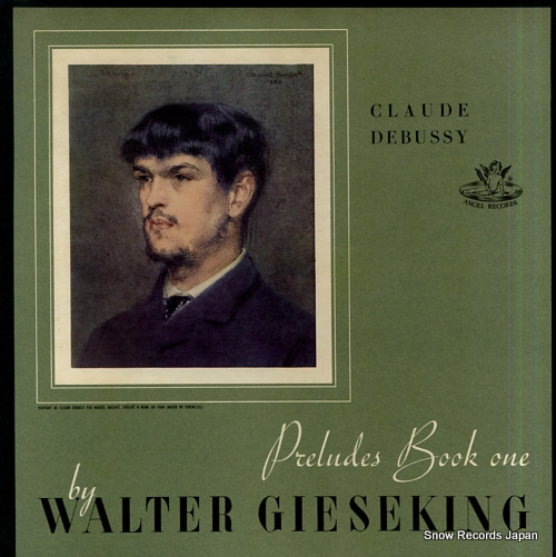 GIESEKING, WALTER debussy; preludes book 1 ANG.35066