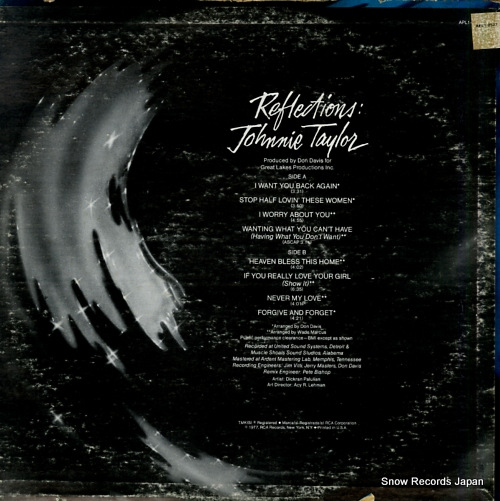 TAYLOR, JOHNNIE reflections APL1-2527