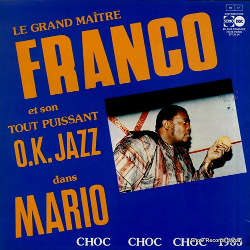LE GRAND MAITRE FRANCO ET SON TOUT OUISSANT O.K. JAZZ mario CHOC004