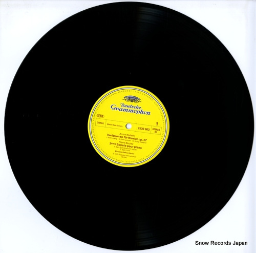 ޥĥݥ꡼ webern; variationen fur klavier op.27(1926) 2530803