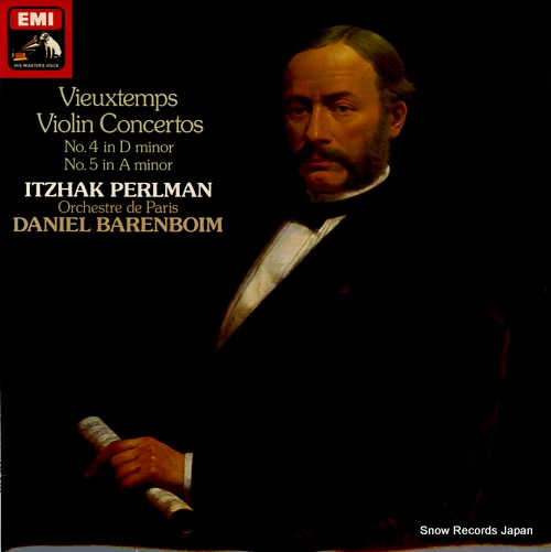 PERLMAN, ITZHAK vieuxtmps; violin concertos no.4 & no.5 ASD3555