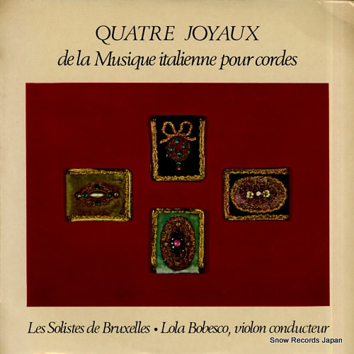BOBESCO, LOLA quatre joyaux de la musique italienne pour cordes DB143C