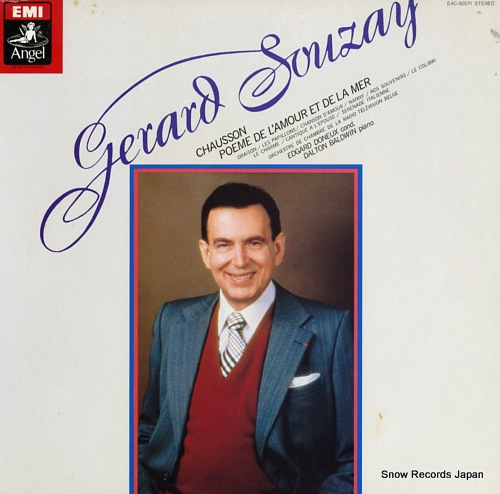 SOUZAY, GERARD chausson; poeme de l'amour et de la mer EAC-80571
