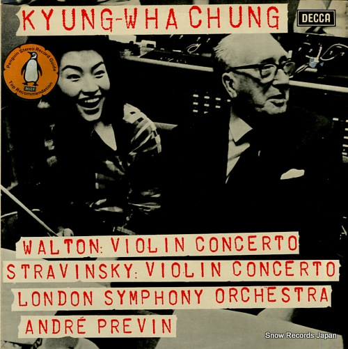Ţ¡ʥ󡦥ե walton / stravinsky; violin concerto SXL6601