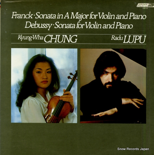 CHUNG, KYUNG-WHA franck / debussy; violin sonata CS7171
