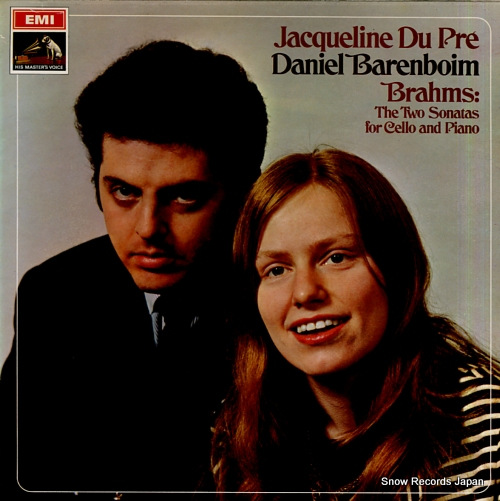 DU PRE, JACQUELINE brahms; the two sonatas for cello and piano ASD2436