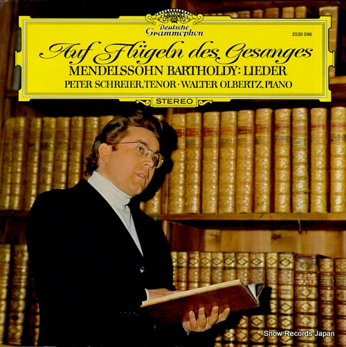 SCHREIER, PETER mendelssohn; lieder 2530596