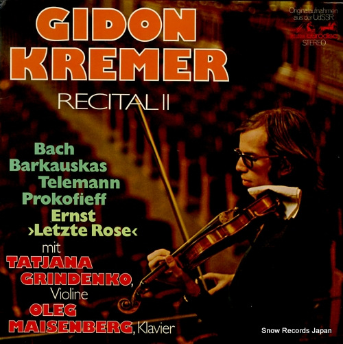 KREMER, GIDON recital 2 27428XCK