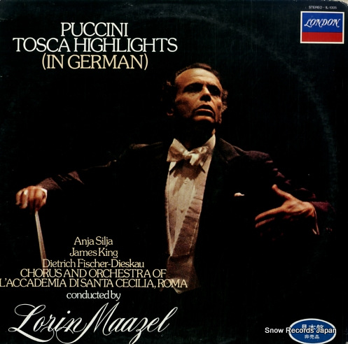 MAAZEL, LORIN puccini; tosca IL-1005