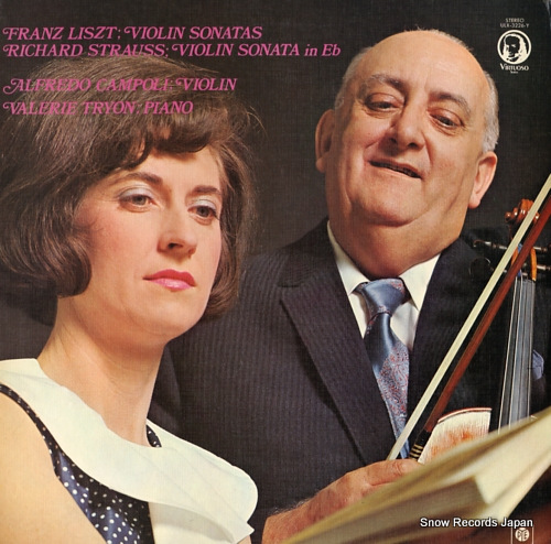 CAMPOLI, ALFREDO, AND VALERIE TRYON liszt; violin sonatas ULX-3226-Y