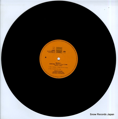 WAND, GUNTER schubert; sinfonie nr.9 c-dur d.944 ULS-3332-H
