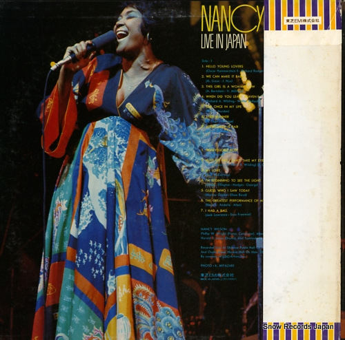 WILSON, NANCY live in japan ECJ-80025