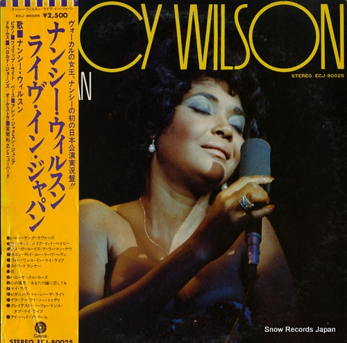 WILSON, NANCY live in japan ECJ-80025