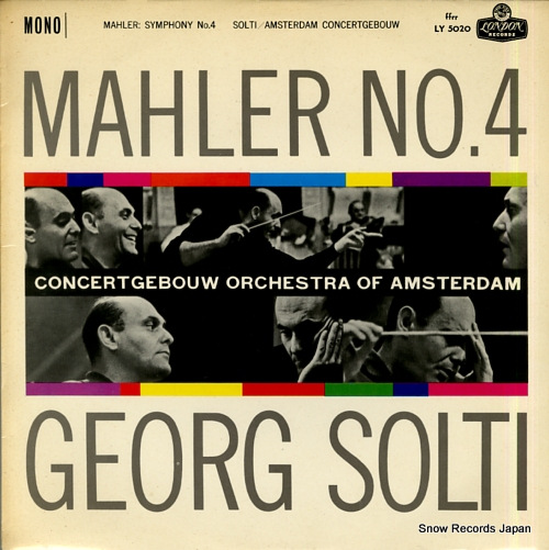 SOLTI, GEORG mahler; symphony no.4 LY5020