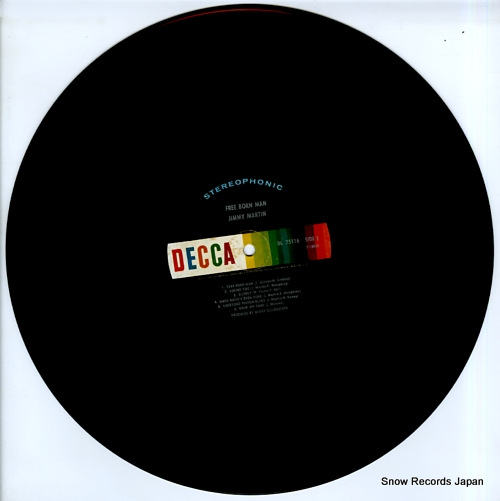 MARTIN, JIMMY free born man DL75116