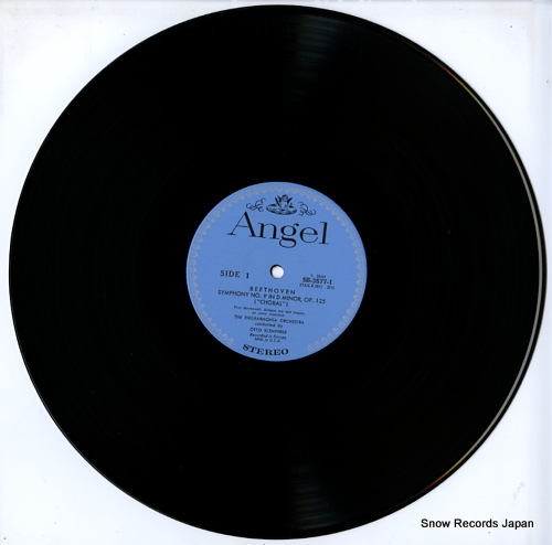 KLEMPERER, OTTO beethoven; symphony no.9