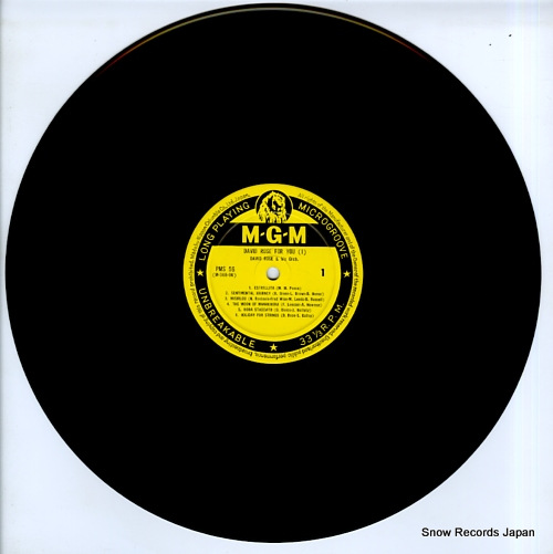 ROSE, DAVID david rose for you PMS-56-7 - disc