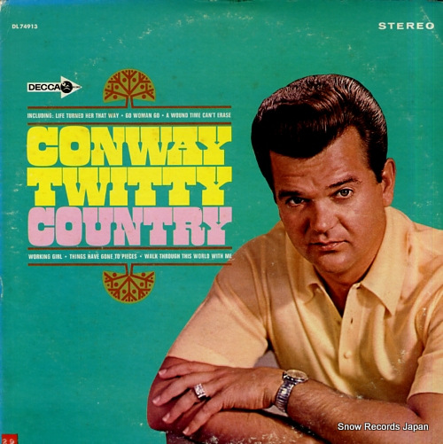 TWITTY, CONWAY conway twitty country DL74913
