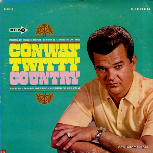 󥦥ȥåƥ conway twitty country DL74913