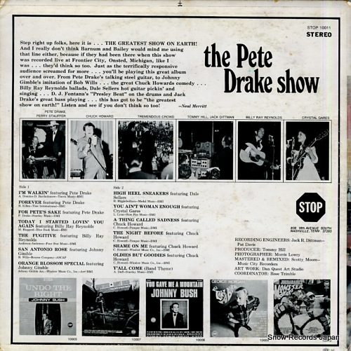 ԡȡɥ쥤 the pete drake show LP10011