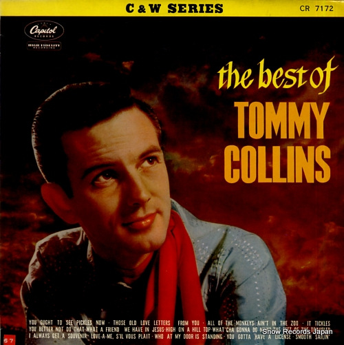 COLLINS, TOMMY the best of tommy collins CR-7172