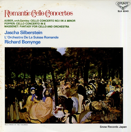 SILBERSTEIN, JASCHA romantic cello concertos SLA6040