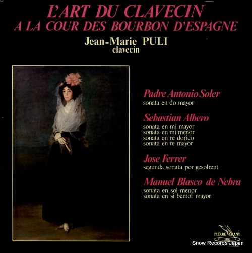 JEAN-MARIE PULI l'art du clavecin PV.8222